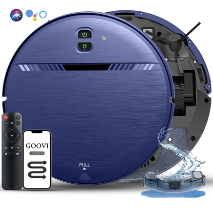 Robot Vacuum Cleaner, 2 in 1 Robot Vacuum and Mop Combo for Pet Hair, Hard Floor