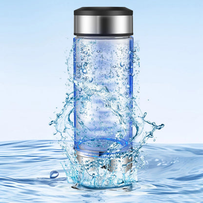 Hydrogen Water Bottle Efficient Hydrogen Water Maker Bottle 360Ml Generator Non-Slip Hydrogen Water Ionizer Machine Good Sealing Hydrogen Rich Water Cup Reusable for Home Office